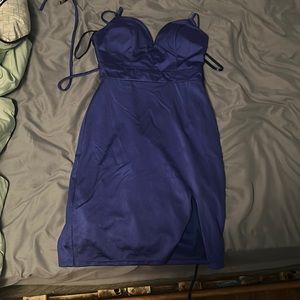 Juniors’ City Vibe Blue Short Dress